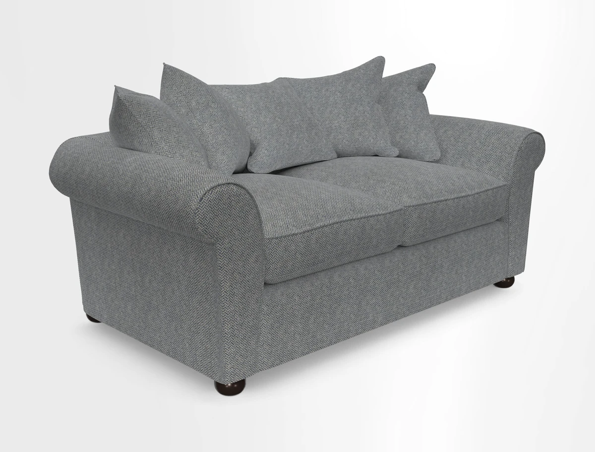 Lewes 3 Seater Sofa in Walloon Stripe Red