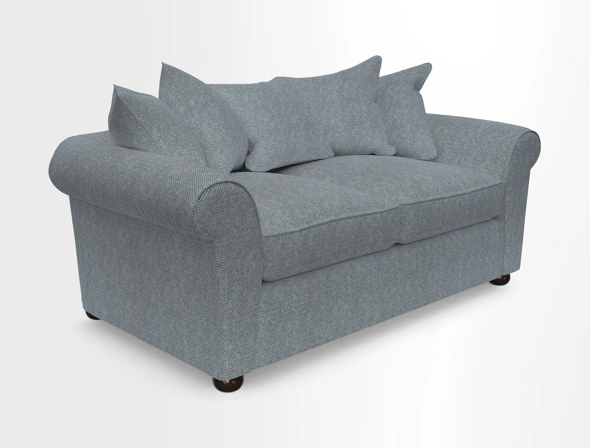 Lewes 3 Seater Sofa in Walloon Stripe Red