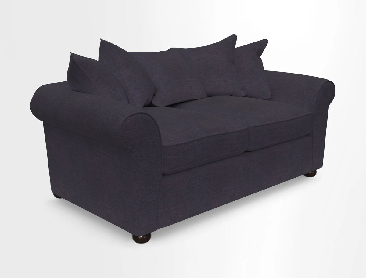 Lewes 3 Seater Sofa in Walloon Stripe Red