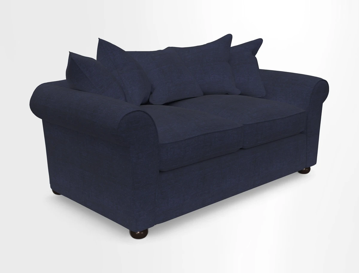 Lewes 3 Seater Sofa in Walloon Stripe Red