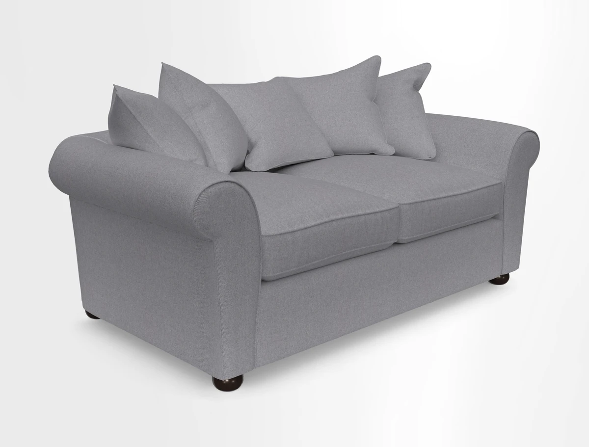 Lewes 3 Seater Sofa in Walloon Stripe Red