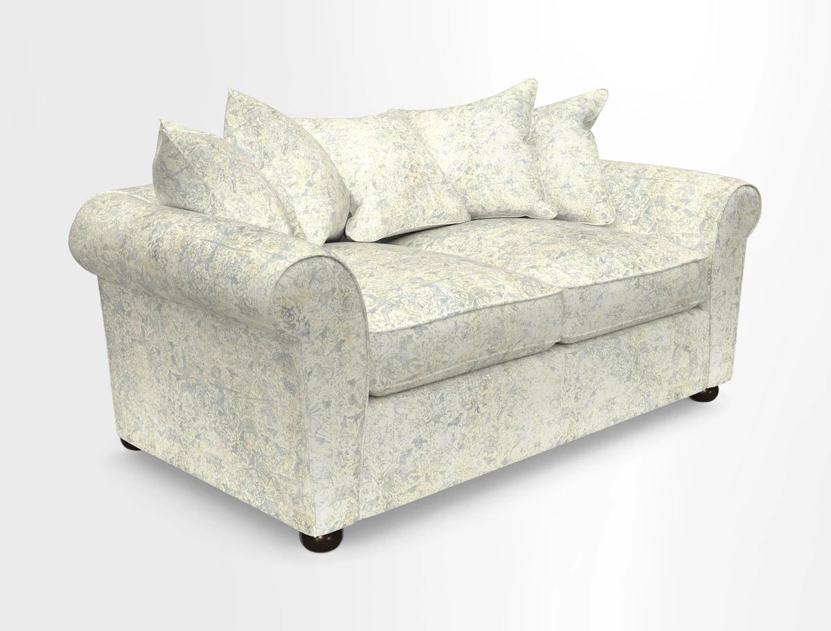 Lewes 3 Seater Sofa in Walloon Stripe Red