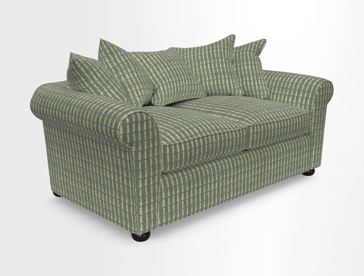 Lewes 3 Seater Sofa in Walloon Stripe Red