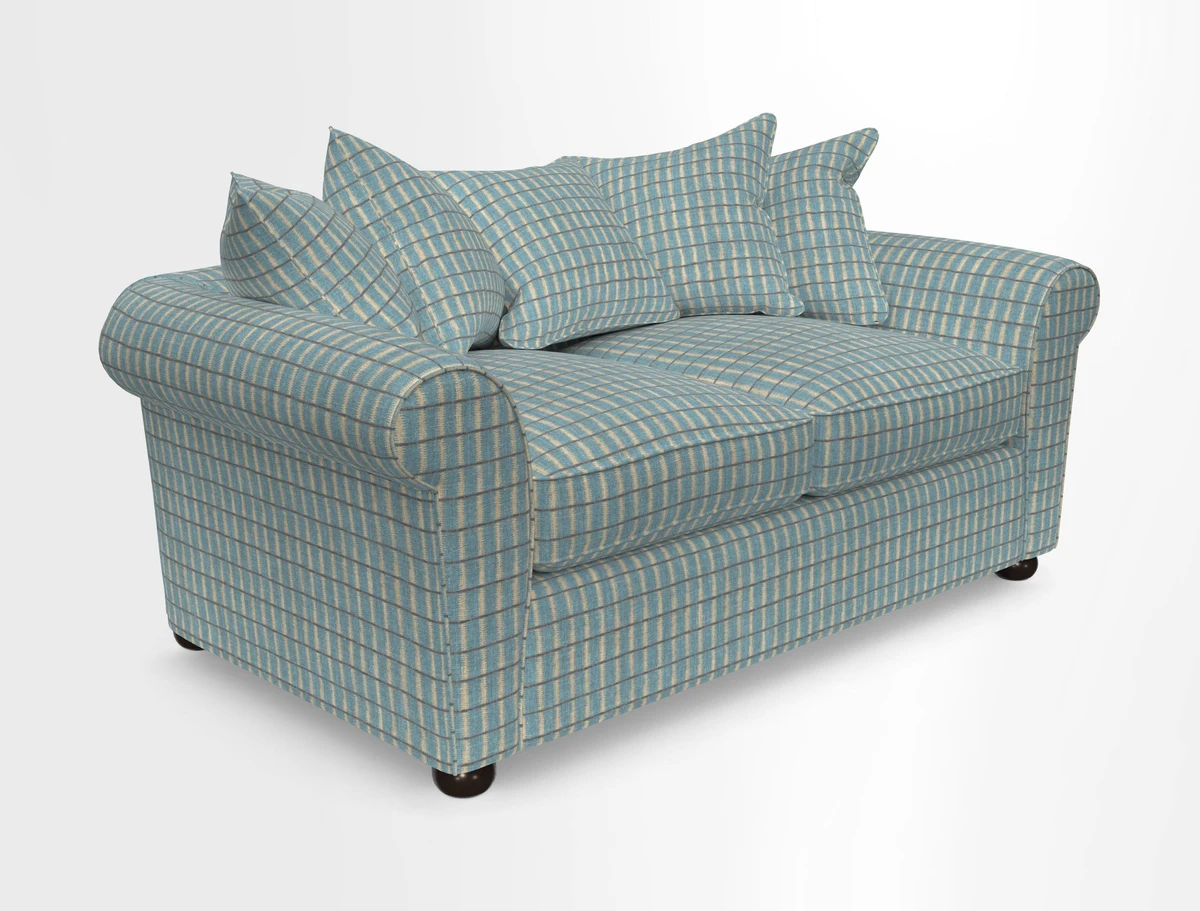 Lewes 3 Seater Sofa in Walloon Stripe Red