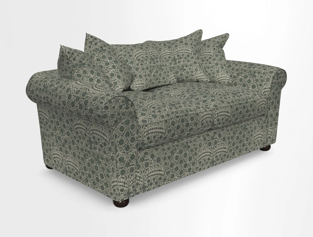 Lewes 3 Seater Sofa in Walloon Stripe Red