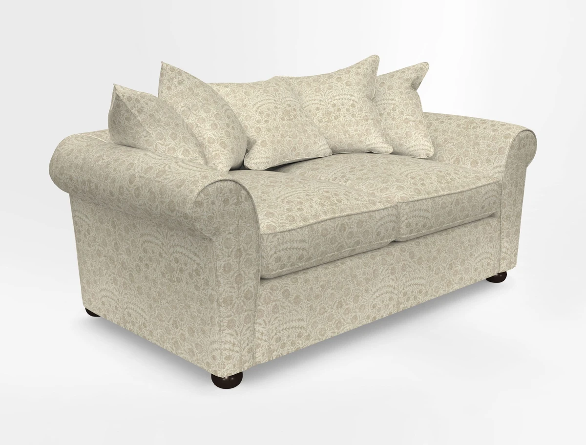 Lewes 3 Seater Sofa in Walloon Stripe Red