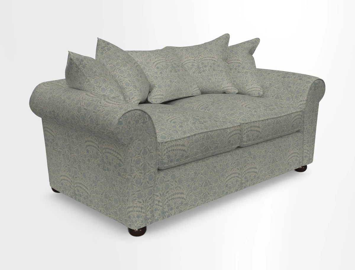 Lewes 3 Seater Sofa in Walloon Stripe Red