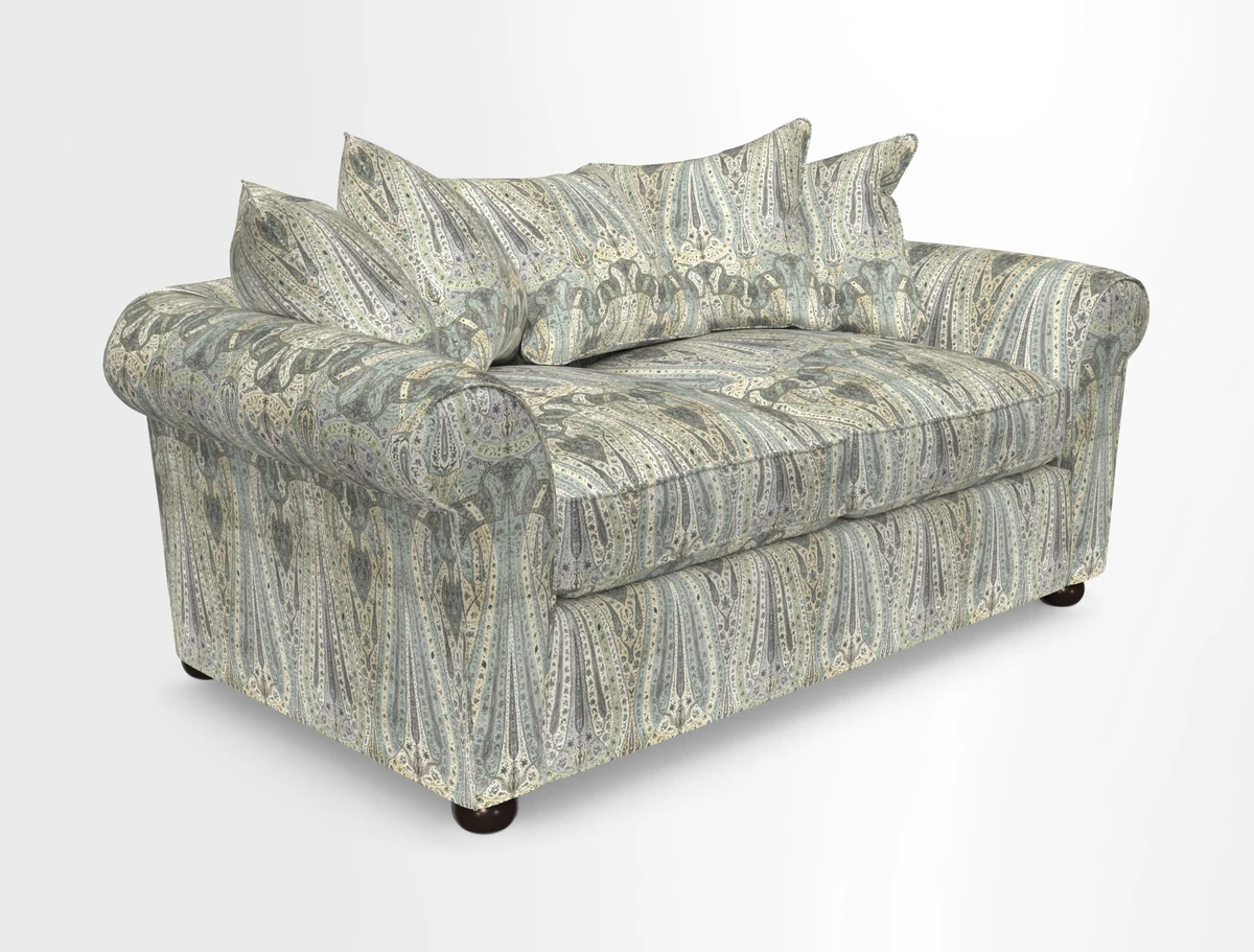 Lewes 3 Seater Sofa in Walloon Stripe Red