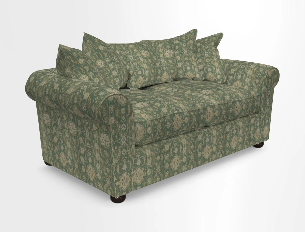 Lewes 3 Seater Sofa in Walloon Stripe Red