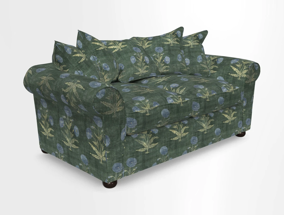 Lewes 3 Seater Sofa in Walloon Stripe Red