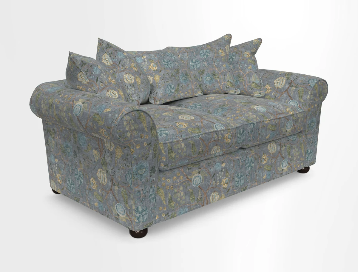 Lewes 3 Seater Sofa in Walloon Stripe Red