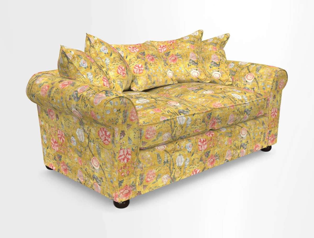 Lewes 3 Seater Sofa in Walloon Stripe Red
