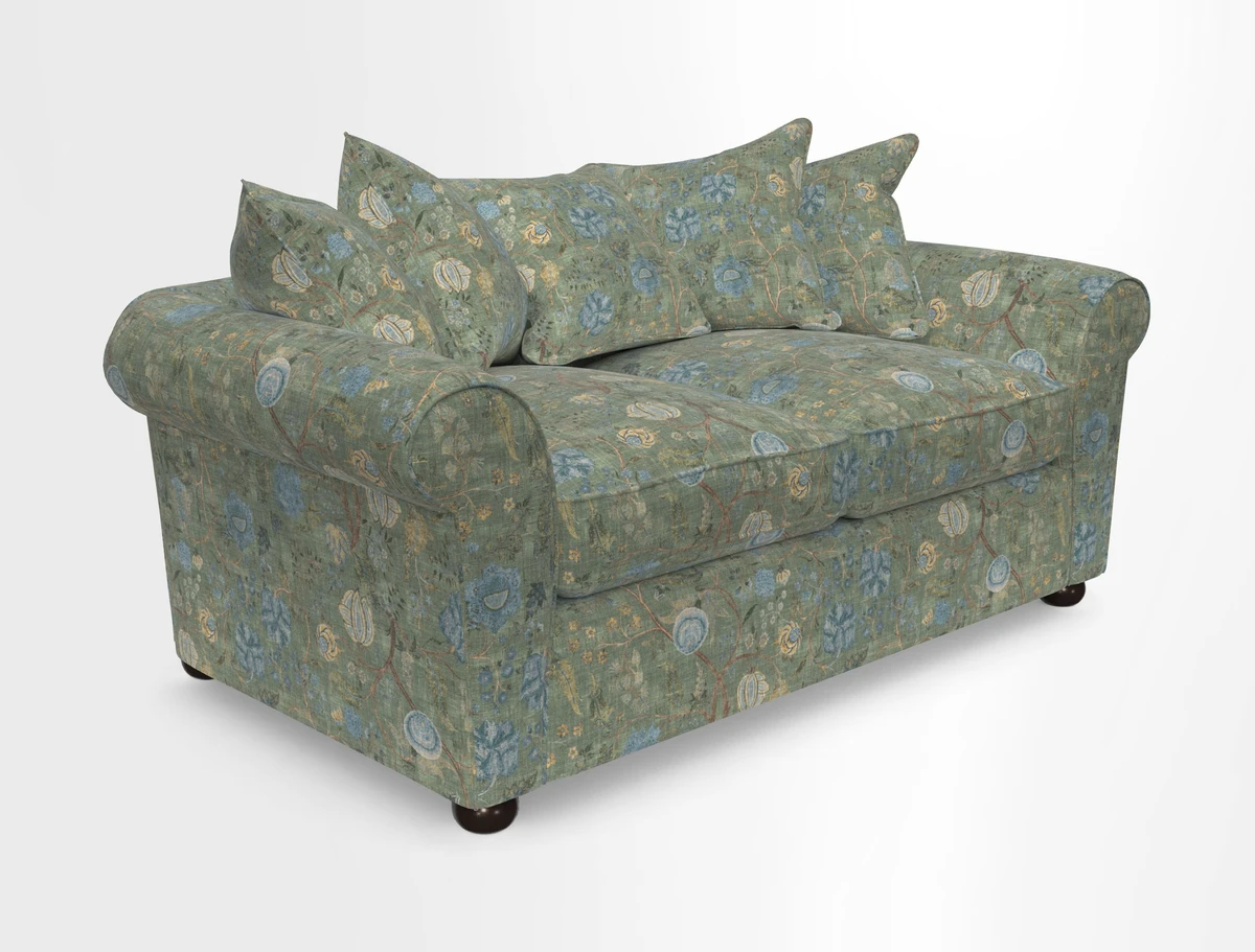 Lewes 3 Seater Sofa in Walloon Stripe Red