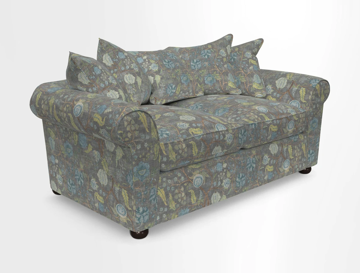 Lewes 3 Seater Sofa in Walloon Stripe Red