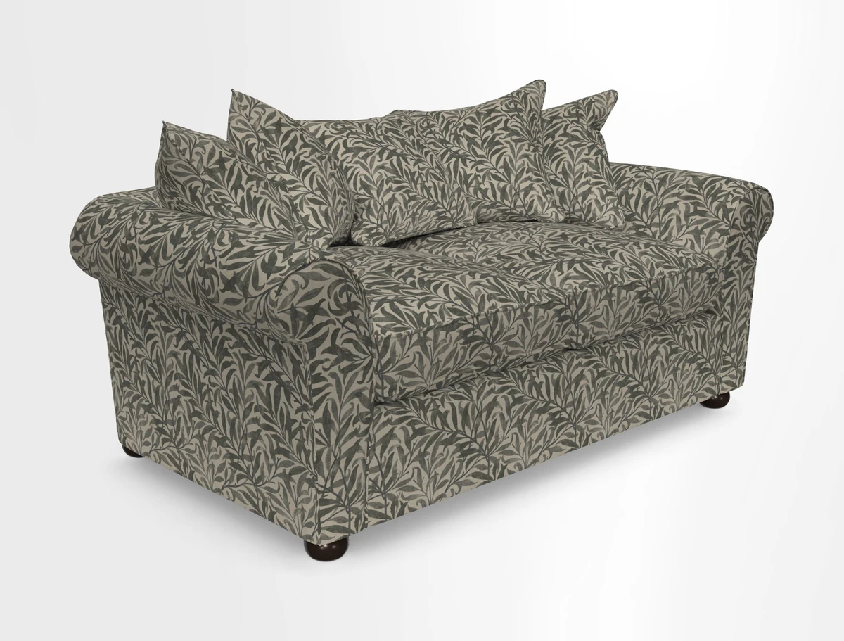 Lewes 3 Seater Sofa in Walloon Stripe Red