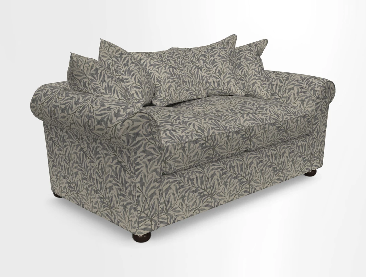 Lewes 3 Seater Sofa in Walloon Stripe Red