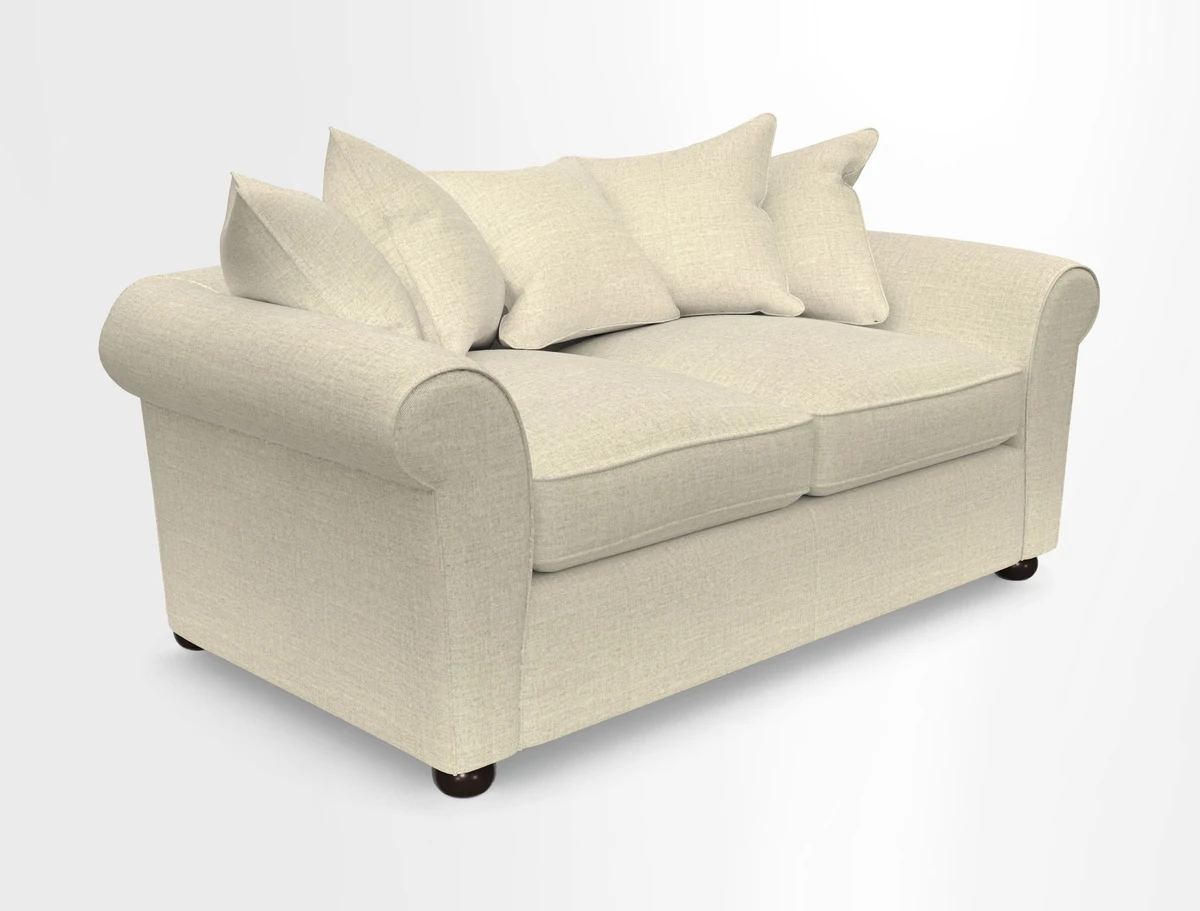 Lewes 3 Seater Sofa in Walloon Stripe Red