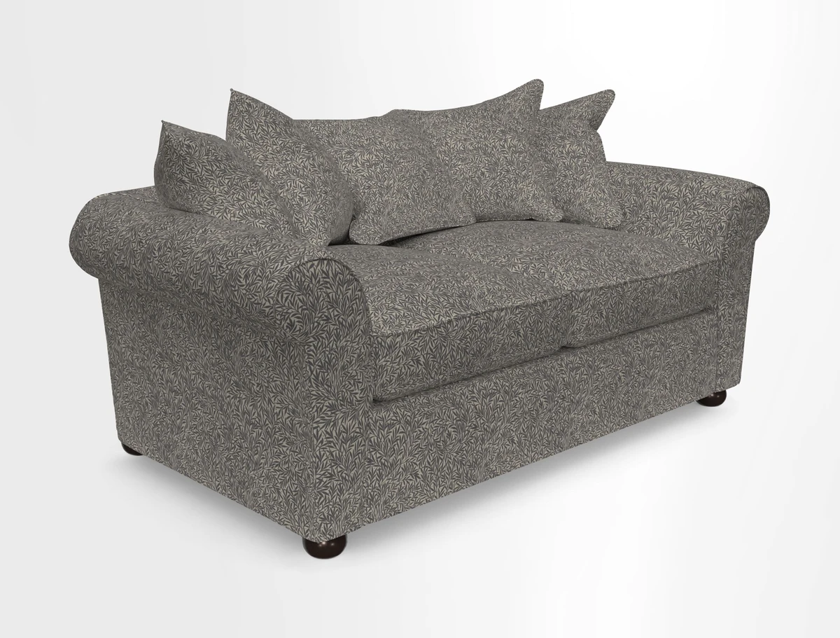 Lewes 3 Seater Sofa in Walloon Stripe Red