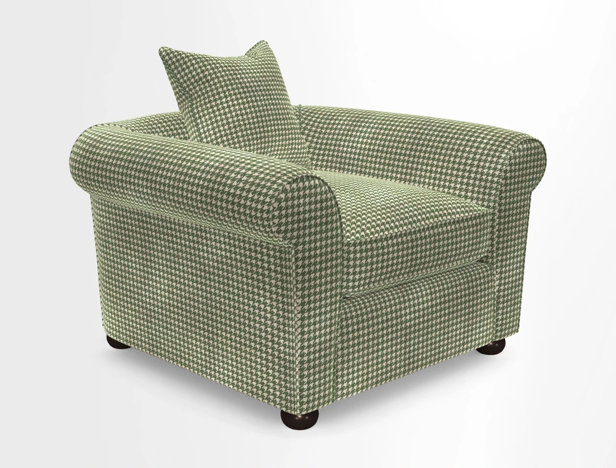 Lewes Chair in Two Tone Plain Biscuit