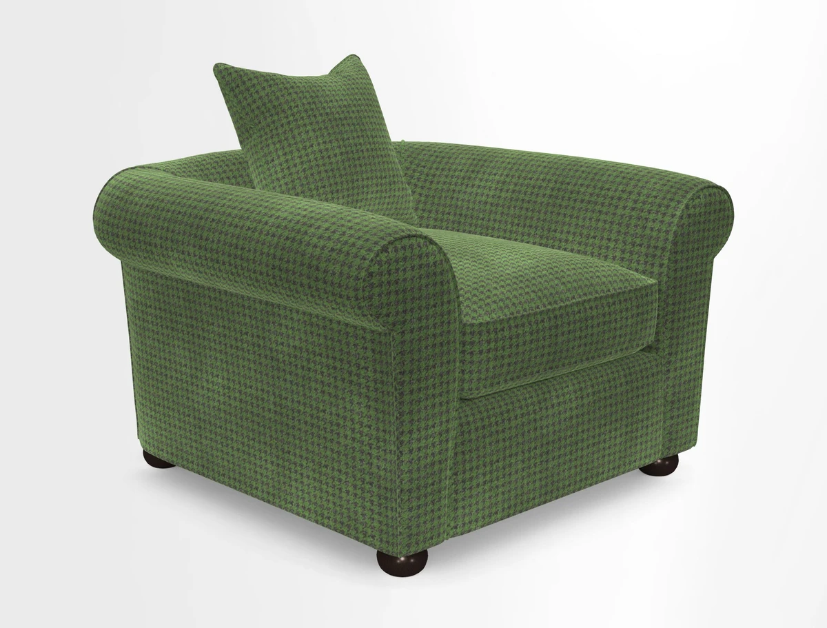 Lewes Chair in Two Tone Plain Biscuit