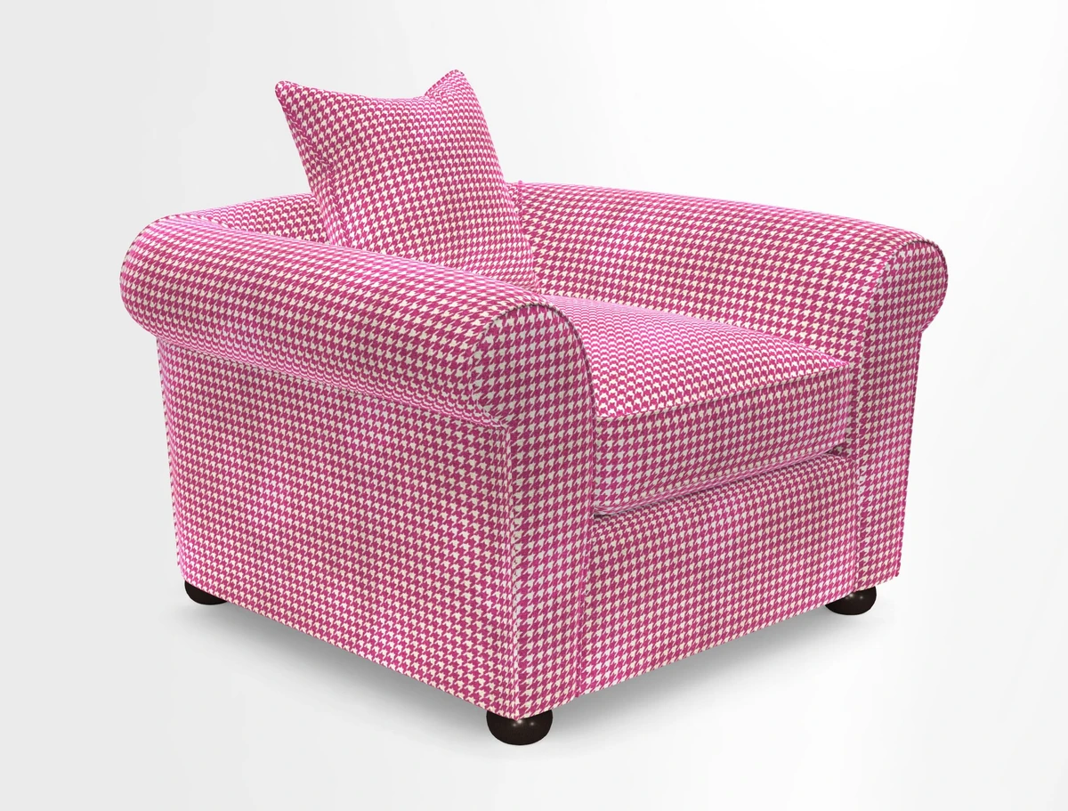 Lewes Chair in Two Tone Plain Biscuit
