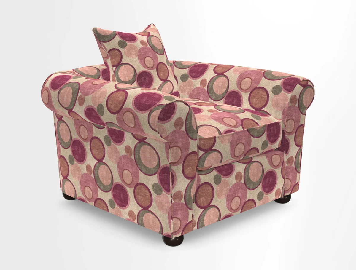 Lewes Chair in Two Tone Plain Biscuit
