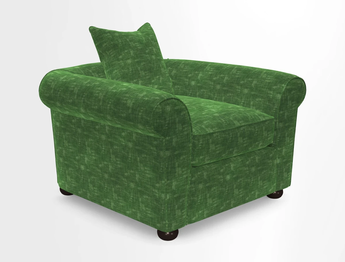 Lewes Chair in Two Tone Plain Biscuit