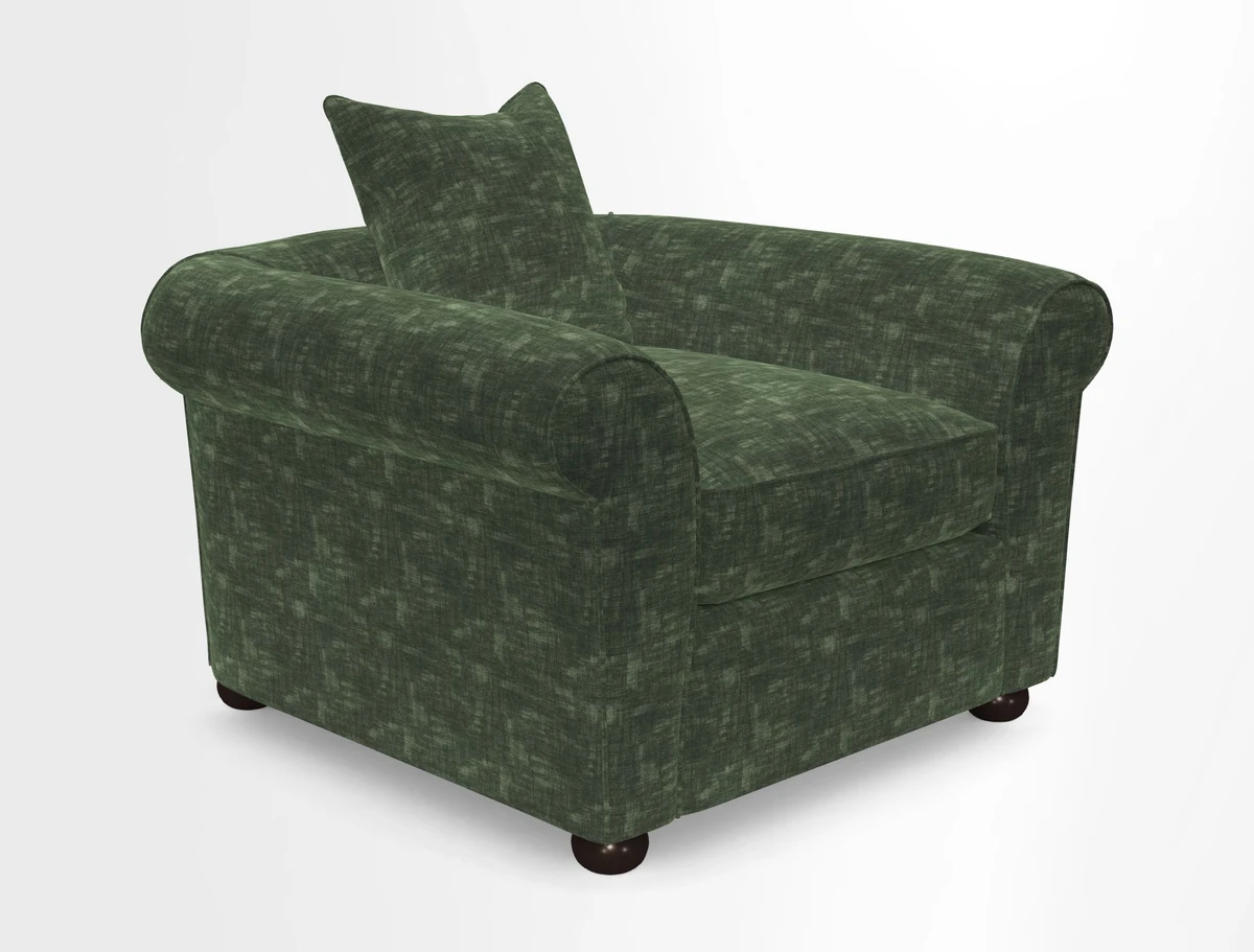 Lewes Chair in Two Tone Plain Biscuit