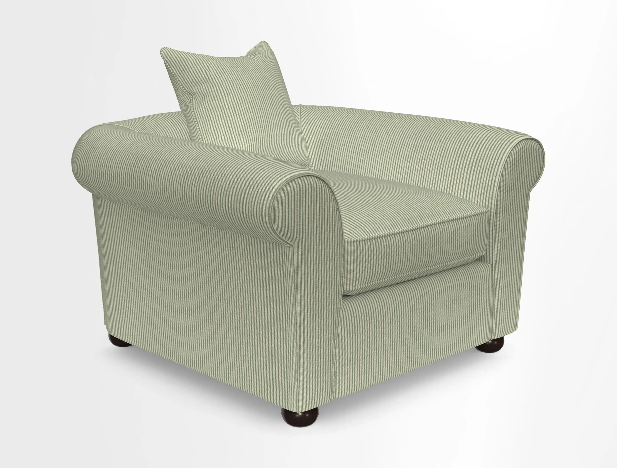 Lewes Chair in Two Tone Plain Biscuit