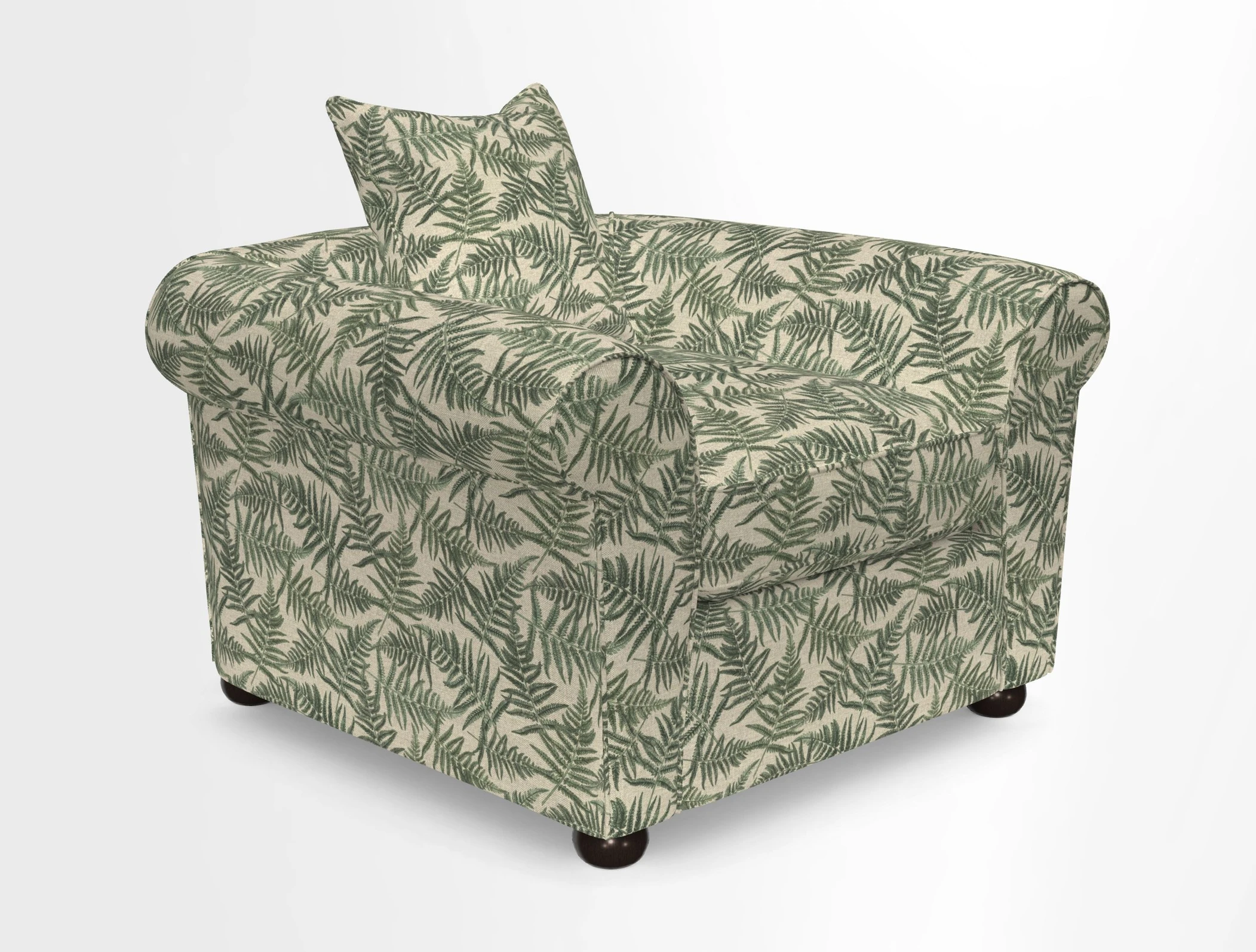 Lewes Chair in Two Tone Plain Biscuit