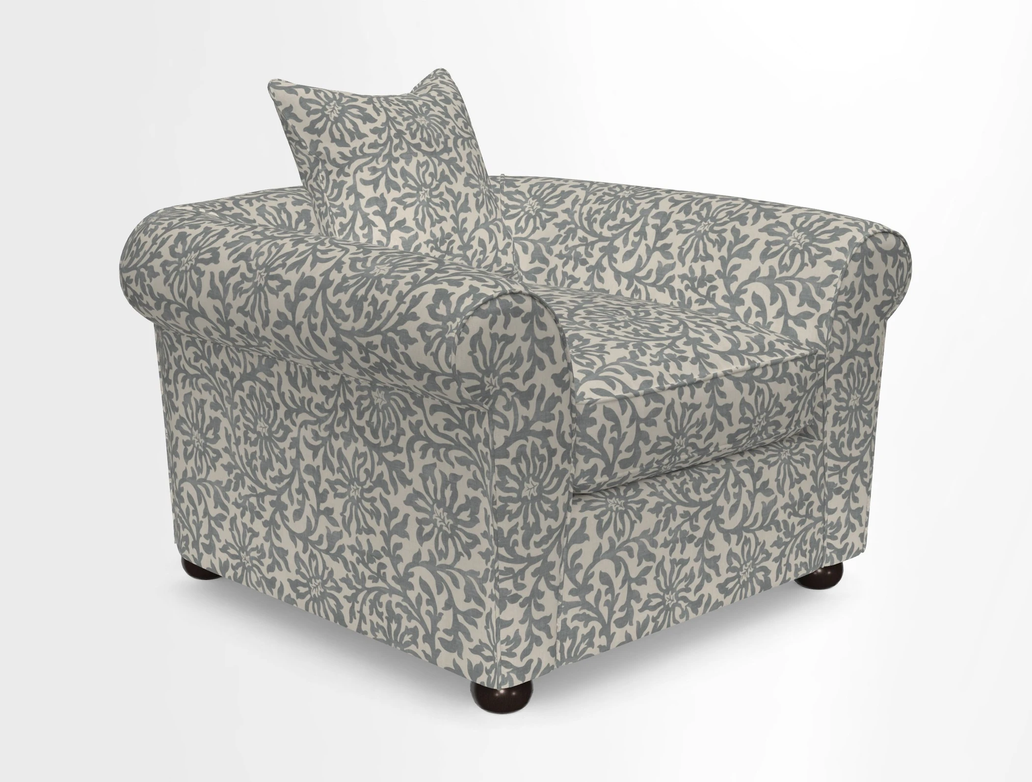 Lewes Chair in Two Tone Plain Biscuit