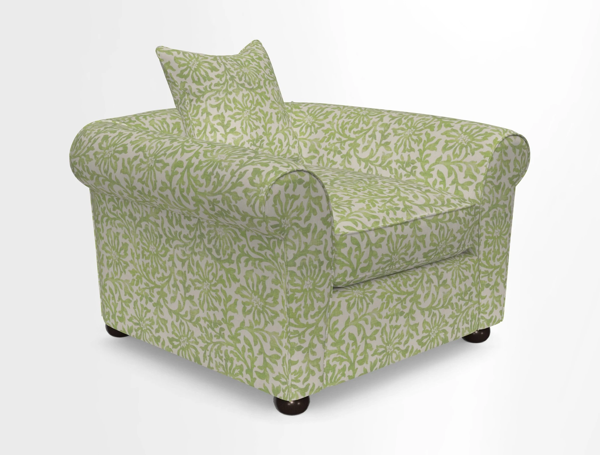 Lewes Chair in Two Tone Plain Biscuit