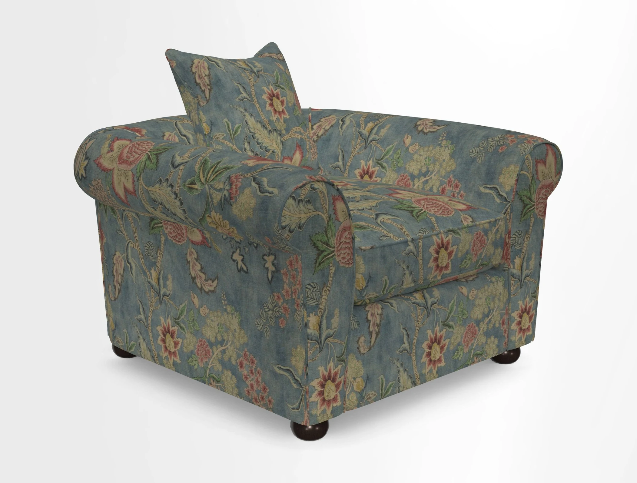 Lewes Chair in Two Tone Plain Biscuit