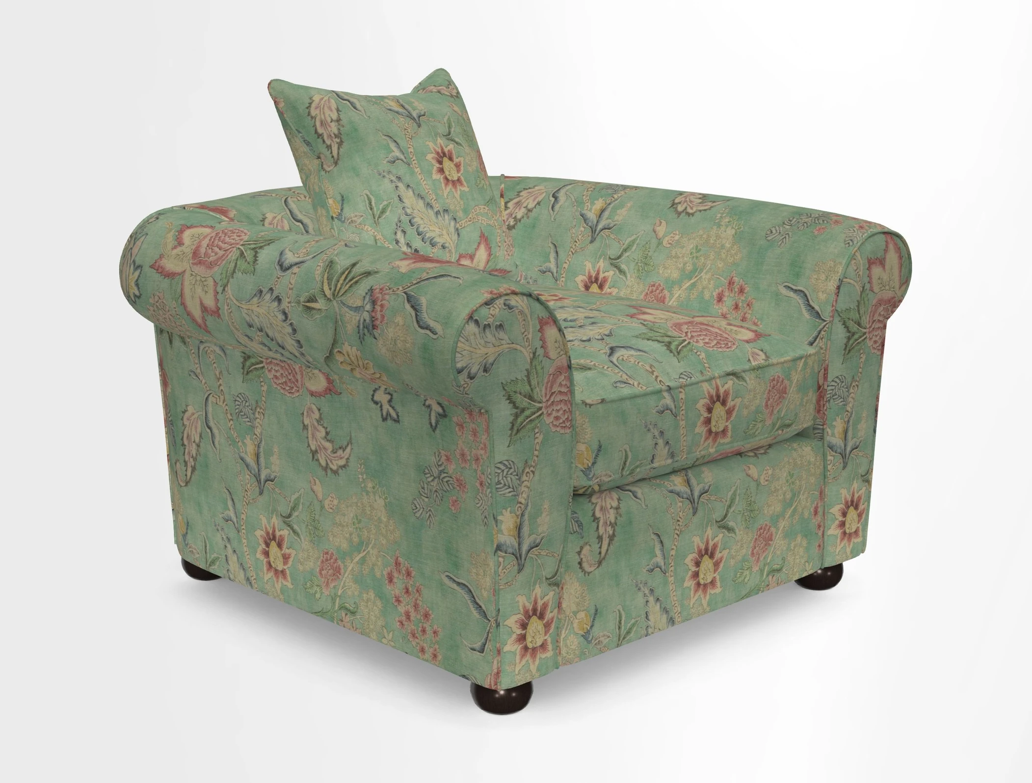 Lewes Chair in Two Tone Plain Biscuit