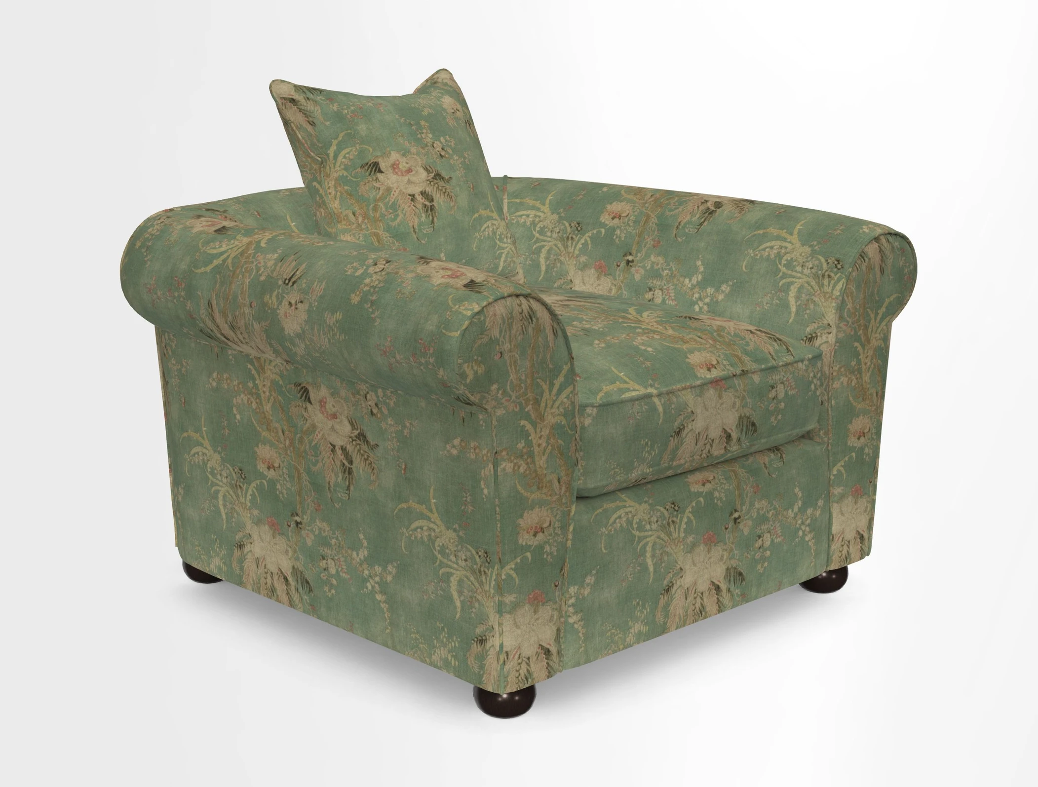 Lewes Chair in Two Tone Plain Biscuit