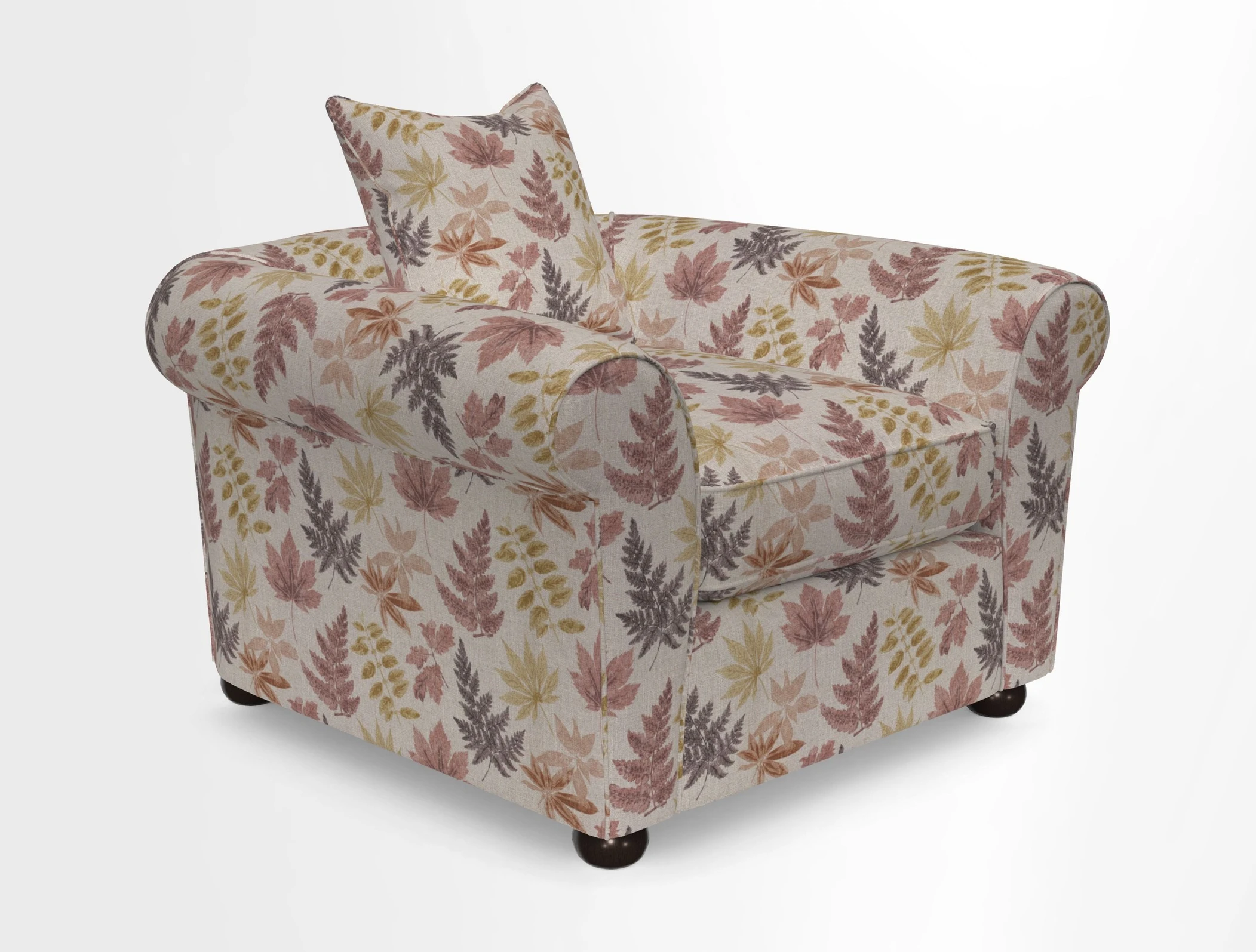 Lewes Chair in Two Tone Plain Biscuit