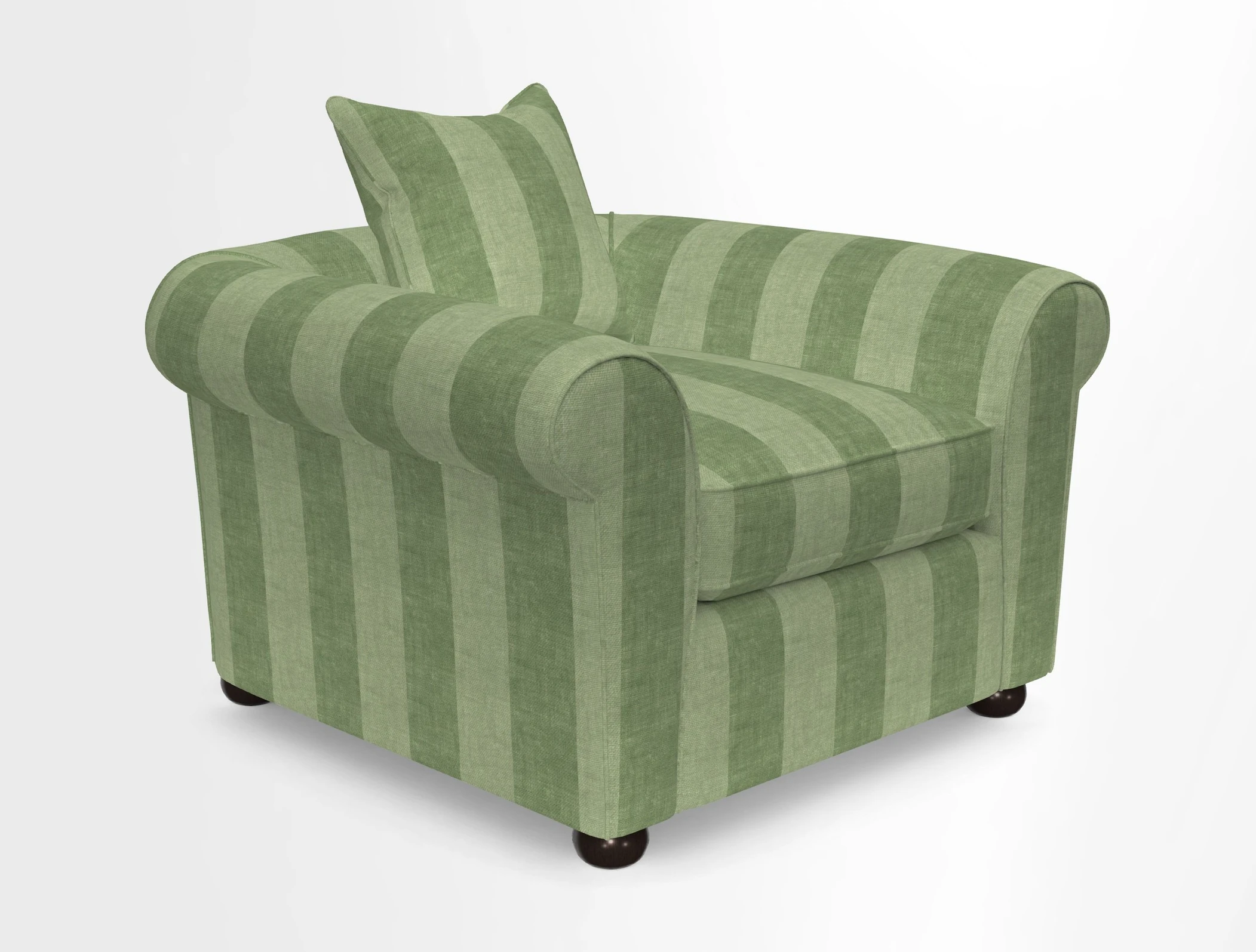 Lewes Chair in Two Tone Plain Biscuit