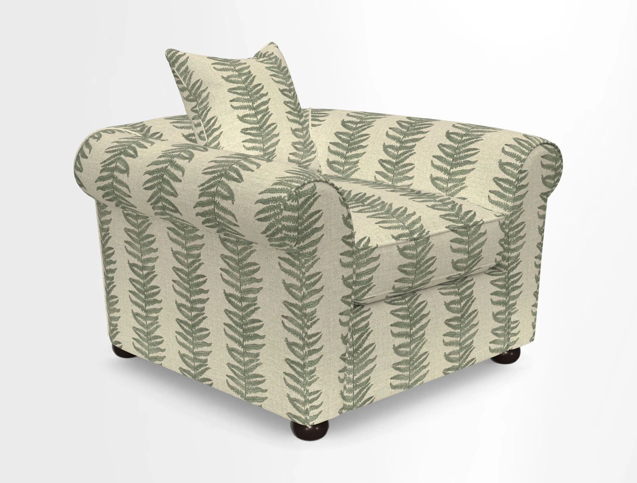Lewes Chair in Two Tone Plain Biscuit