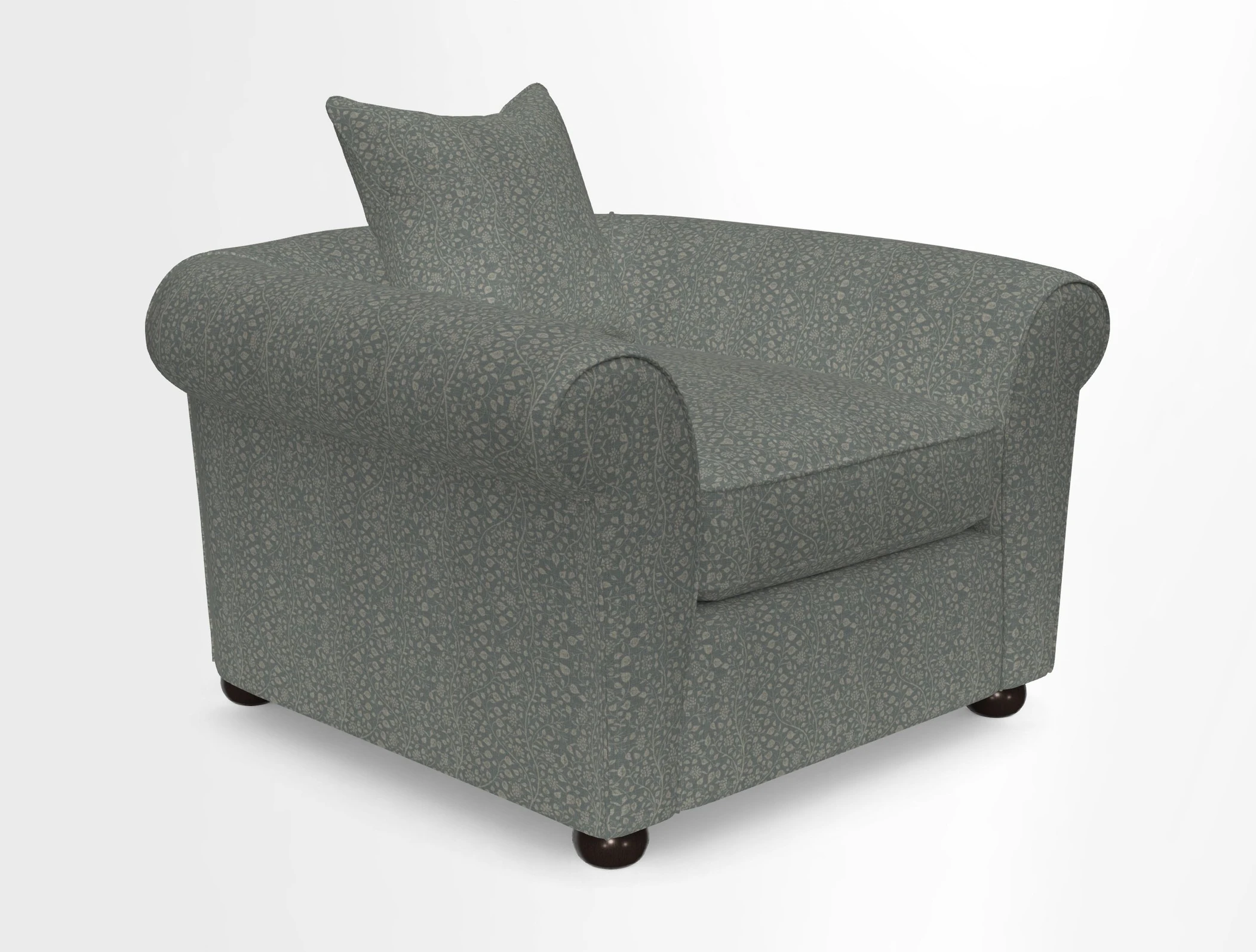 Lewes Chair in Two Tone Plain Biscuit