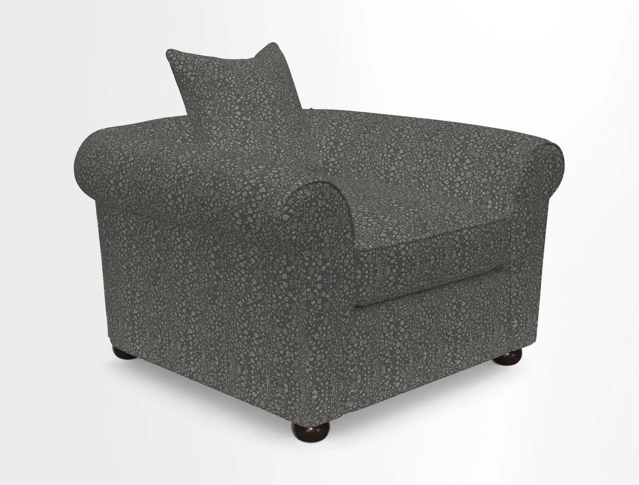 Lewes Chair in Two Tone Plain Biscuit
