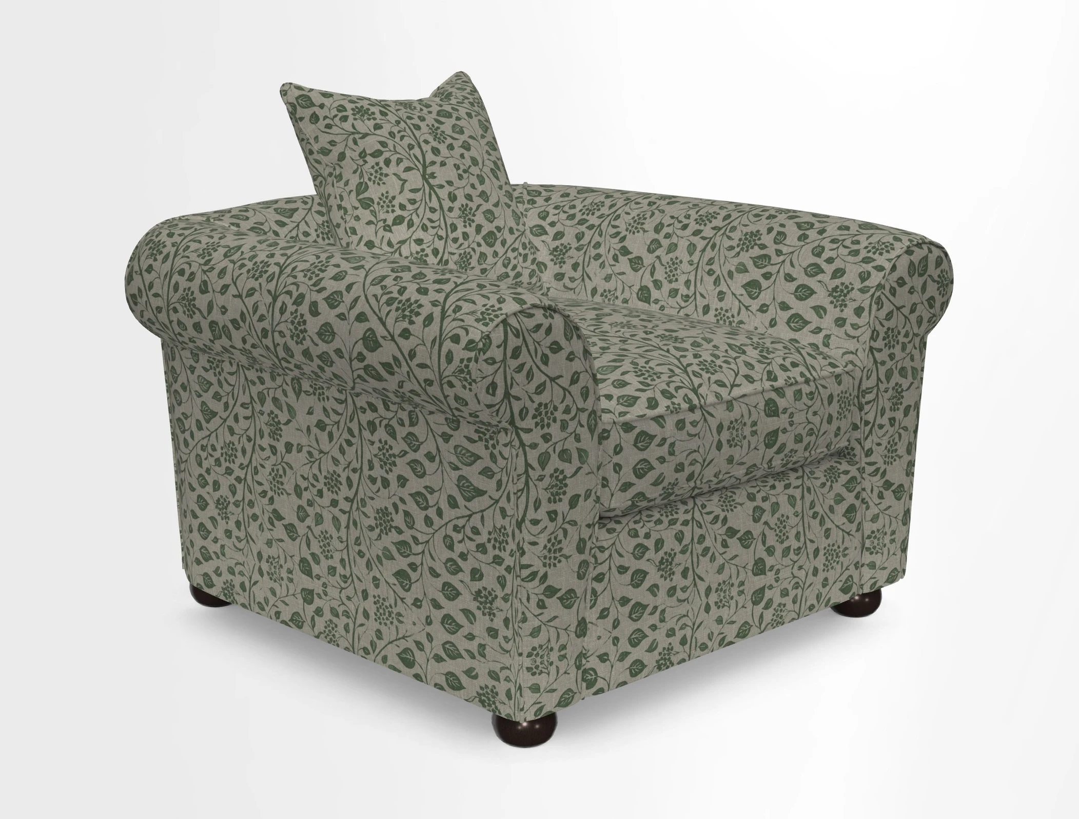 Lewes Chair in Two Tone Plain Biscuit