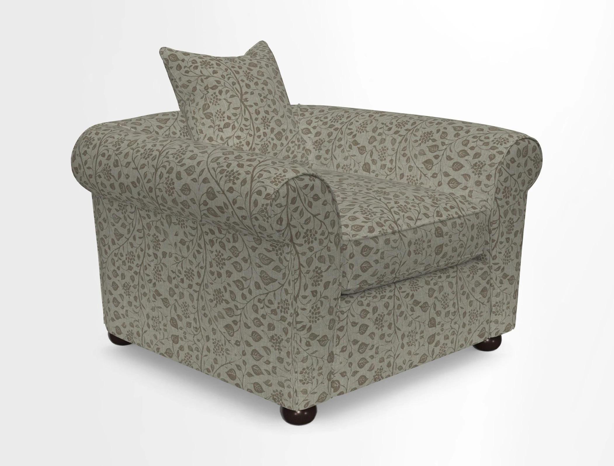 Lewes Chair in Two Tone Plain Biscuit