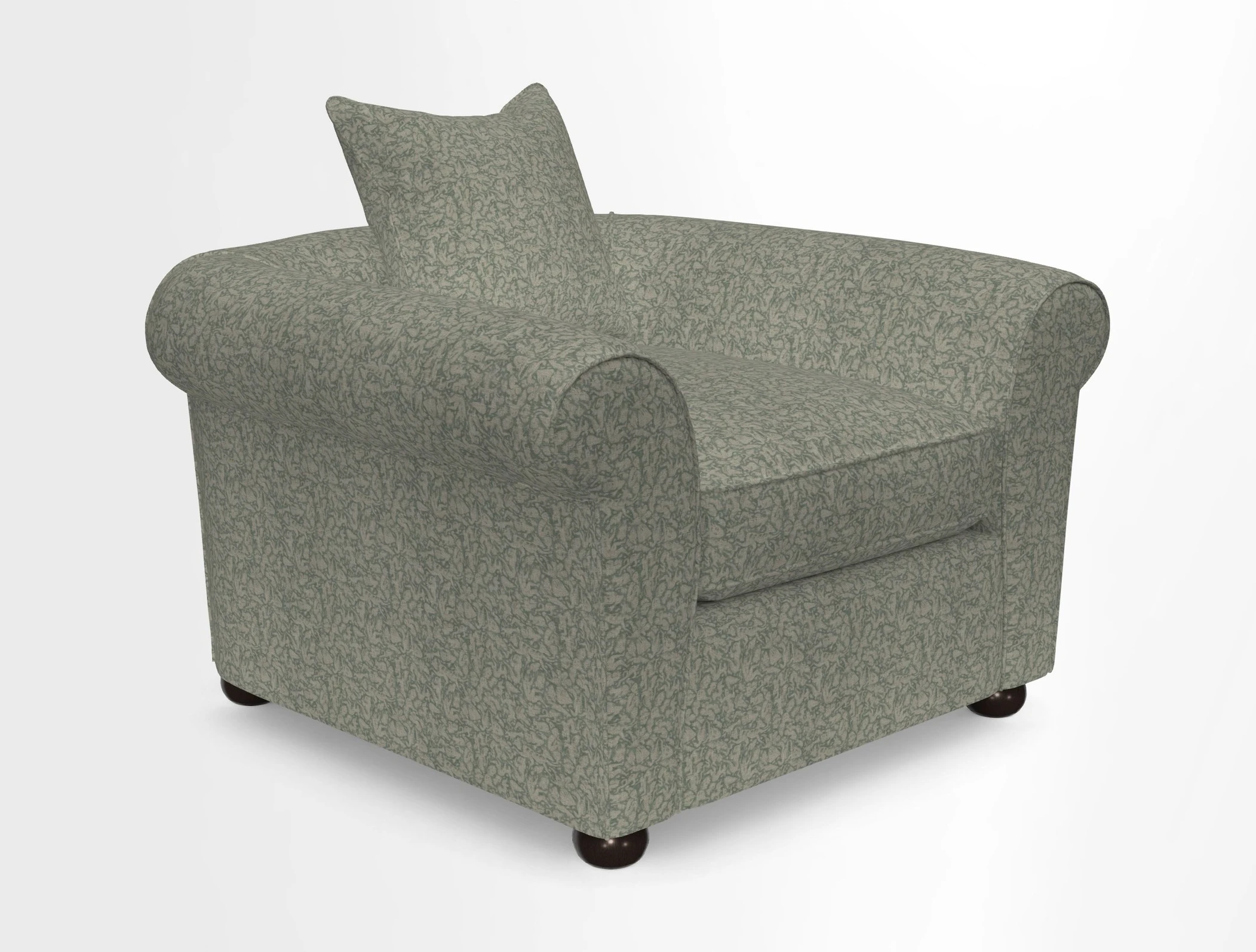 Lewes Chair in Two Tone Plain Biscuit