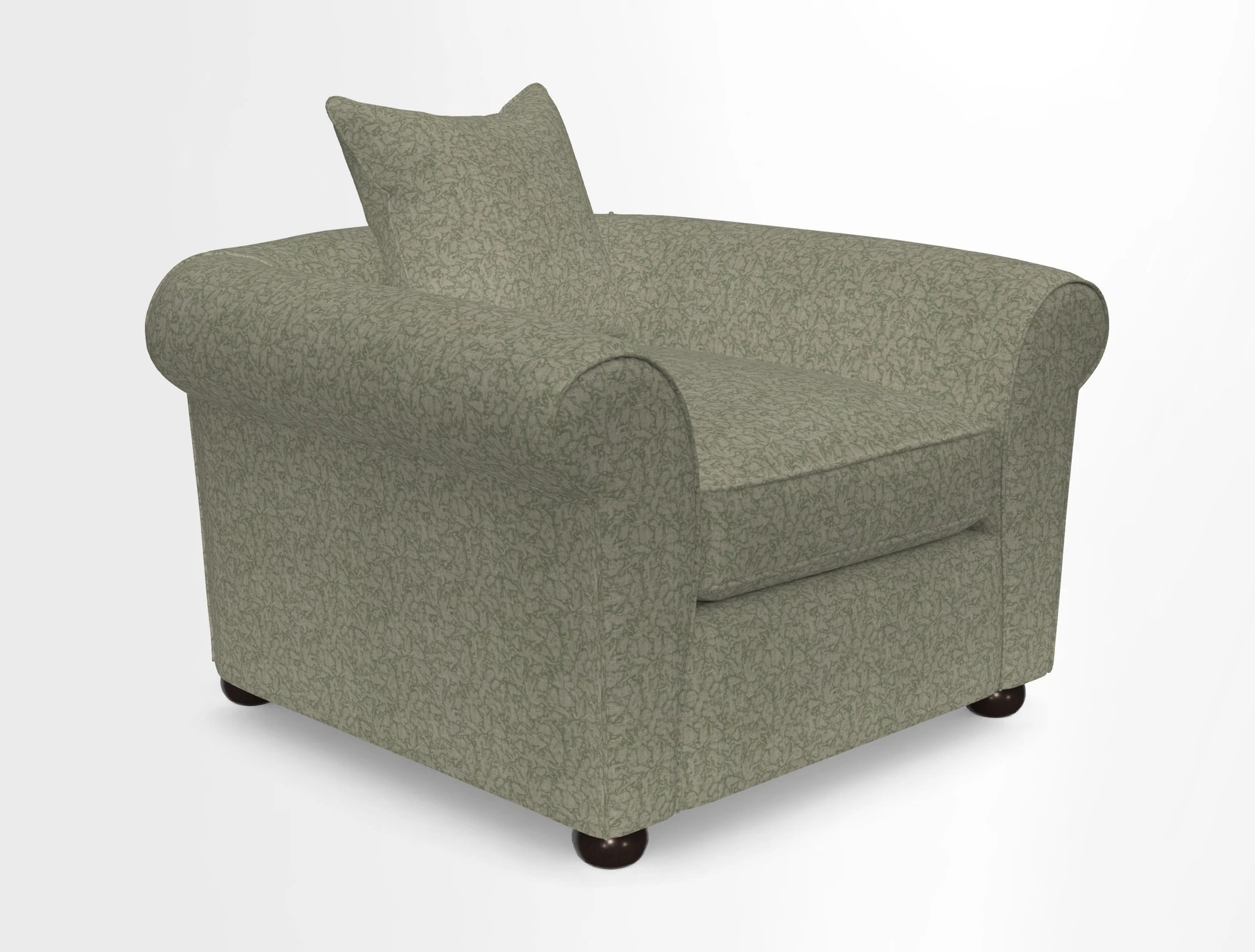 Lewes Chair in Two Tone Plain Biscuit