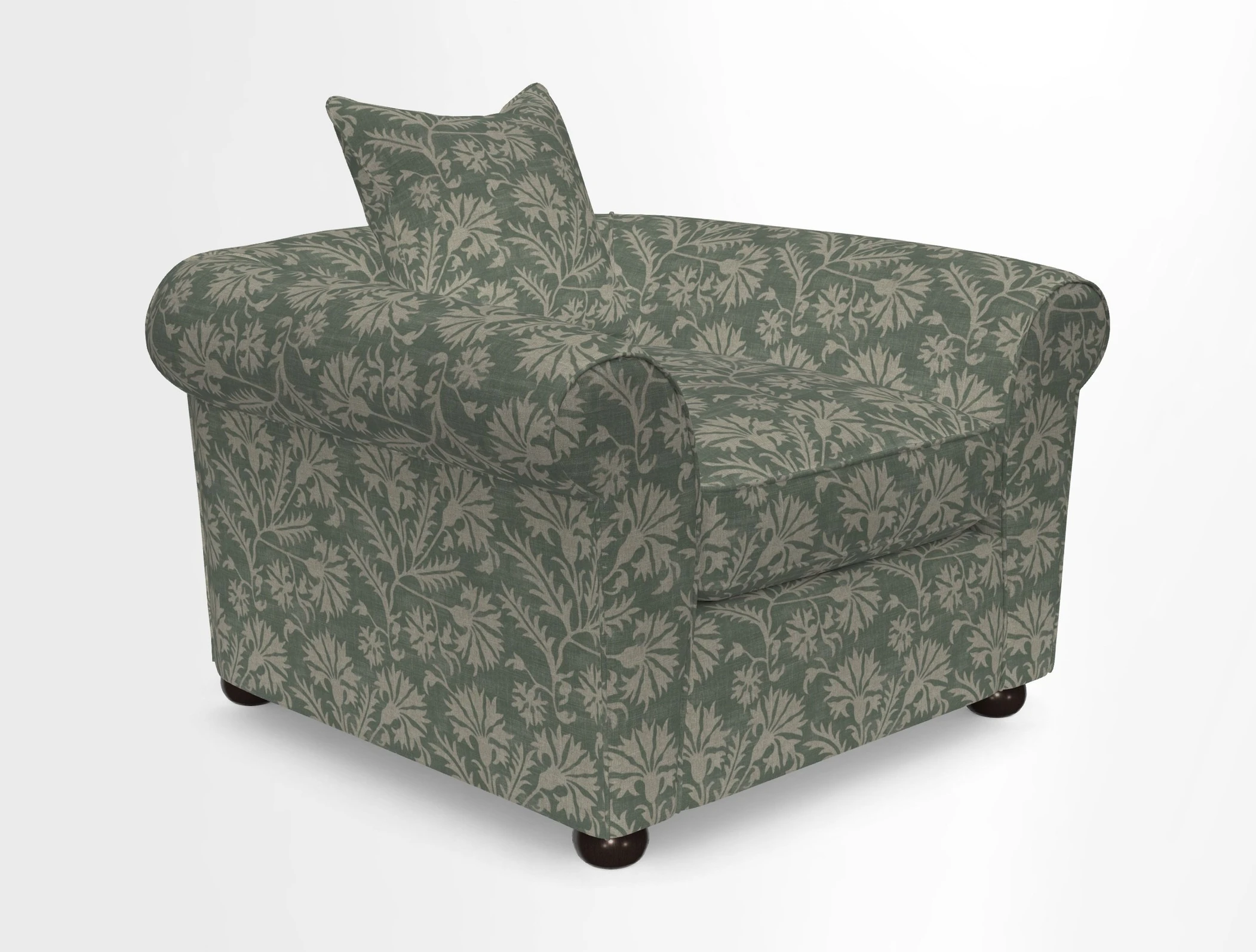 Lewes Chair in Two Tone Plain Biscuit