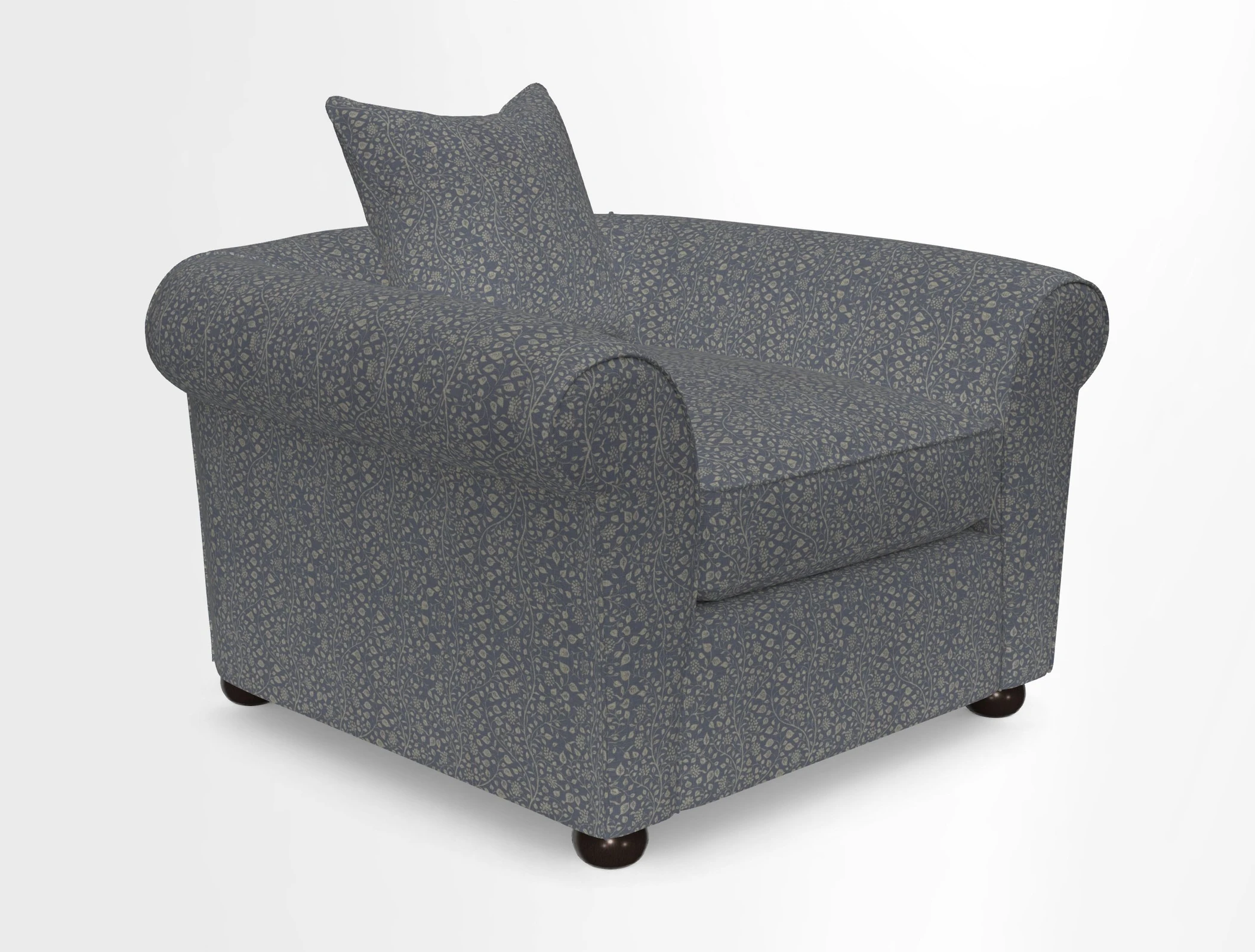 Lewes Chair in Two Tone Plain Biscuit
