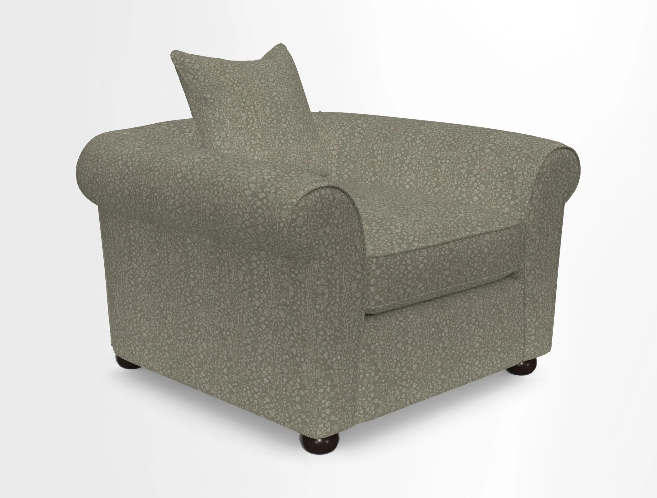 Lewes Chair in Two Tone Plain Biscuit