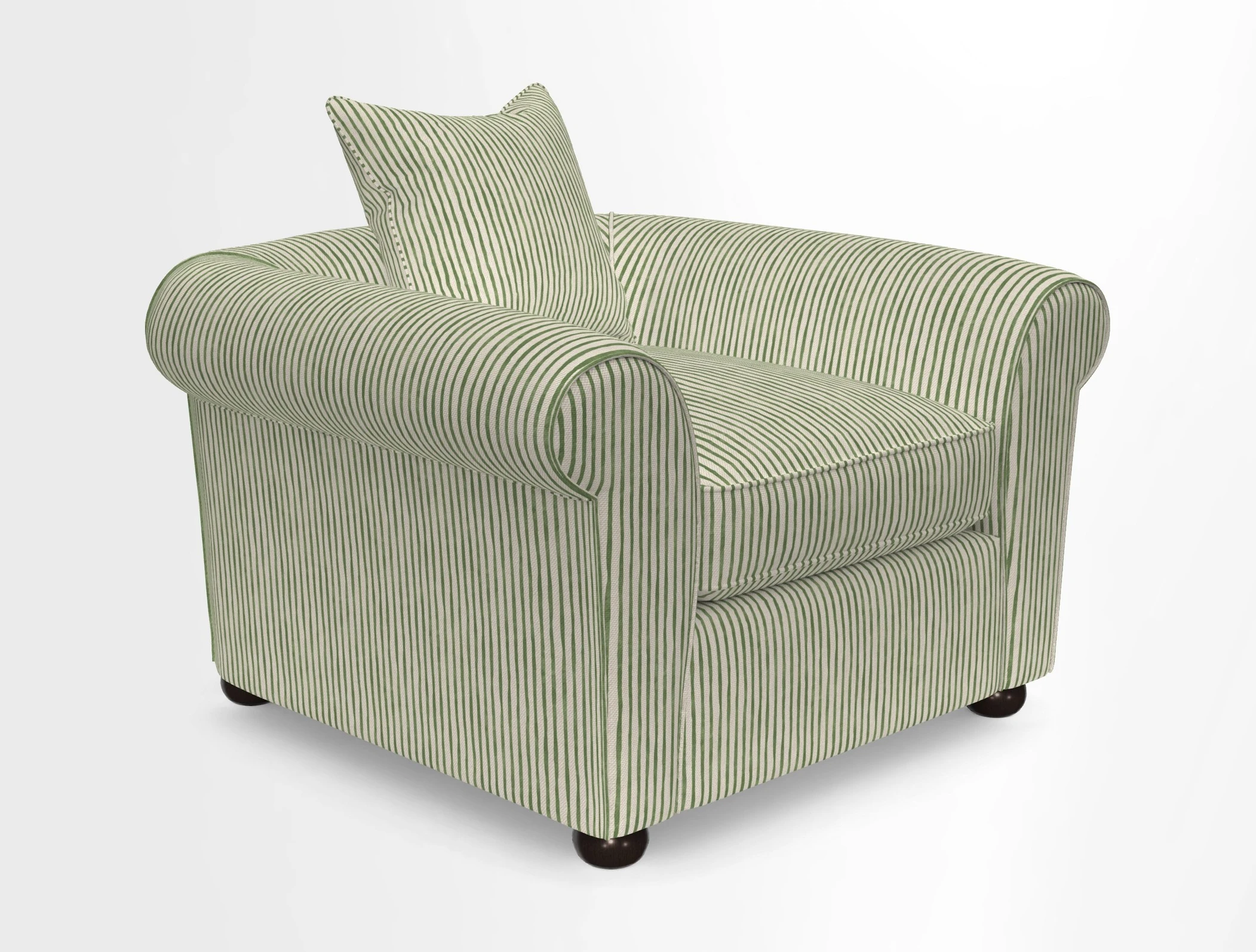 Lewes Chair in Two Tone Plain Biscuit