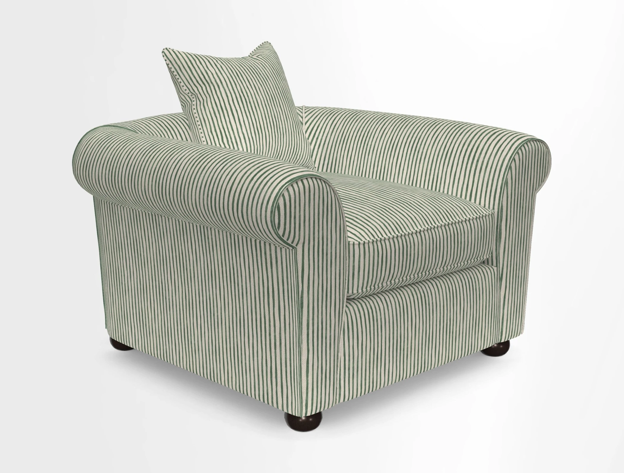 Lewes Chair in Two Tone Plain Biscuit