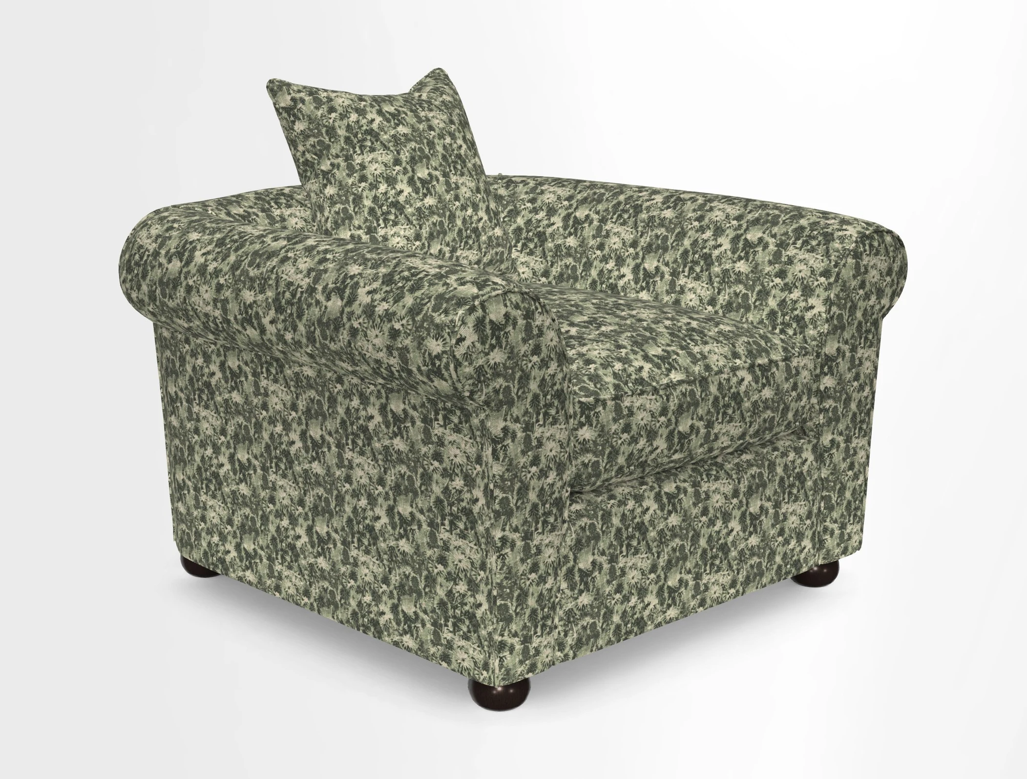 Lewes Chair in Two Tone Plain Biscuit